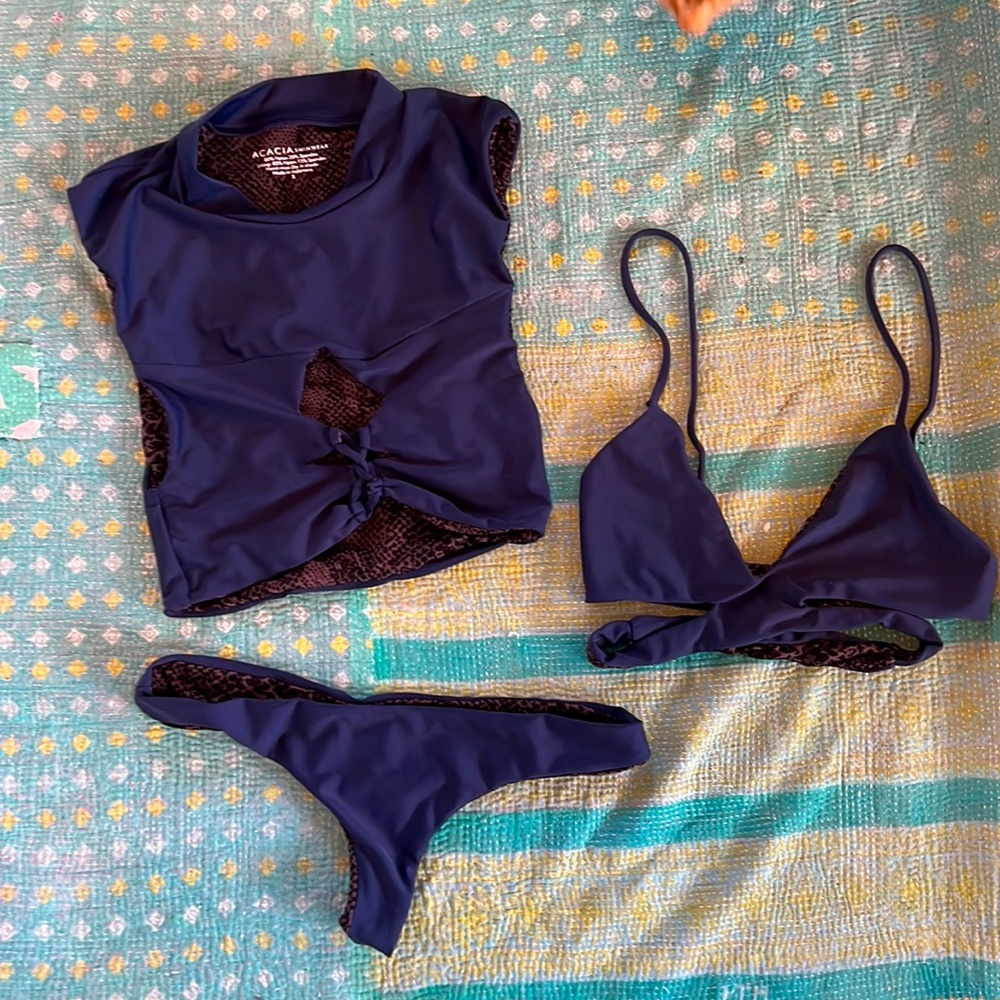 Acacia swimwear catch of the day set- small